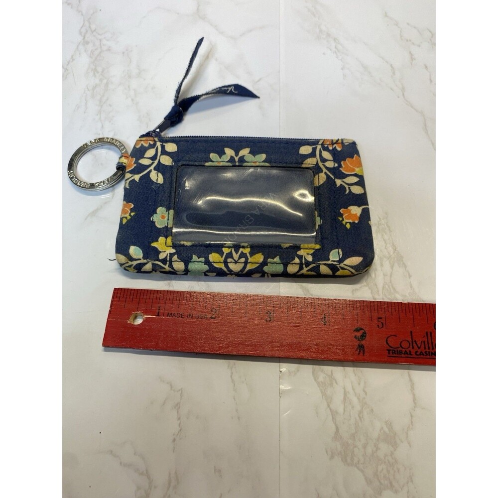 Vera Bradley Coin Purse w/ ID Pocket in Midnight Blues
